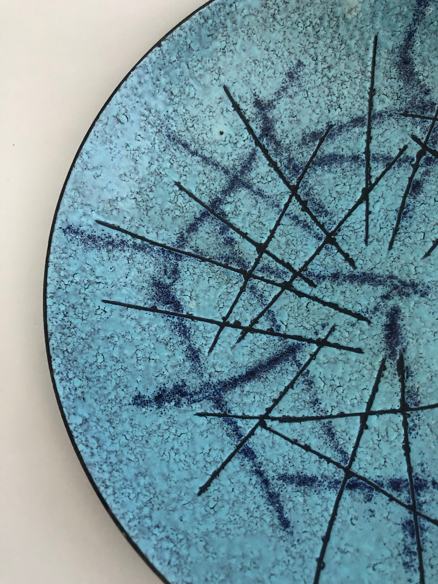 Vallenti Italian enamel on copper dish