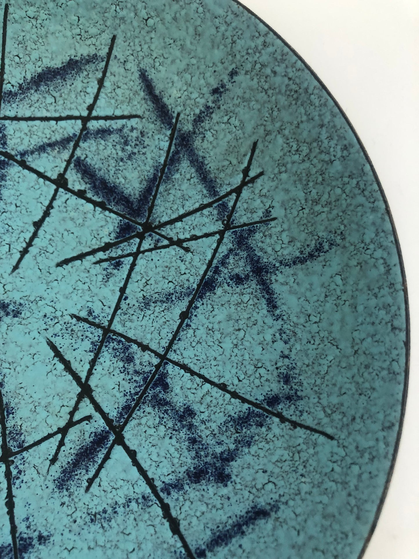 Vallenti Italian enamel on copper dish