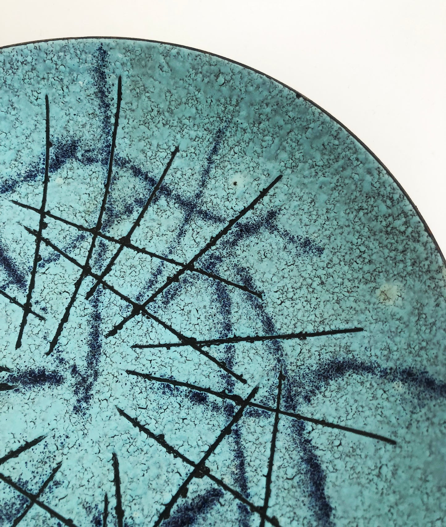 Vallenti Italian enamel on copper dish