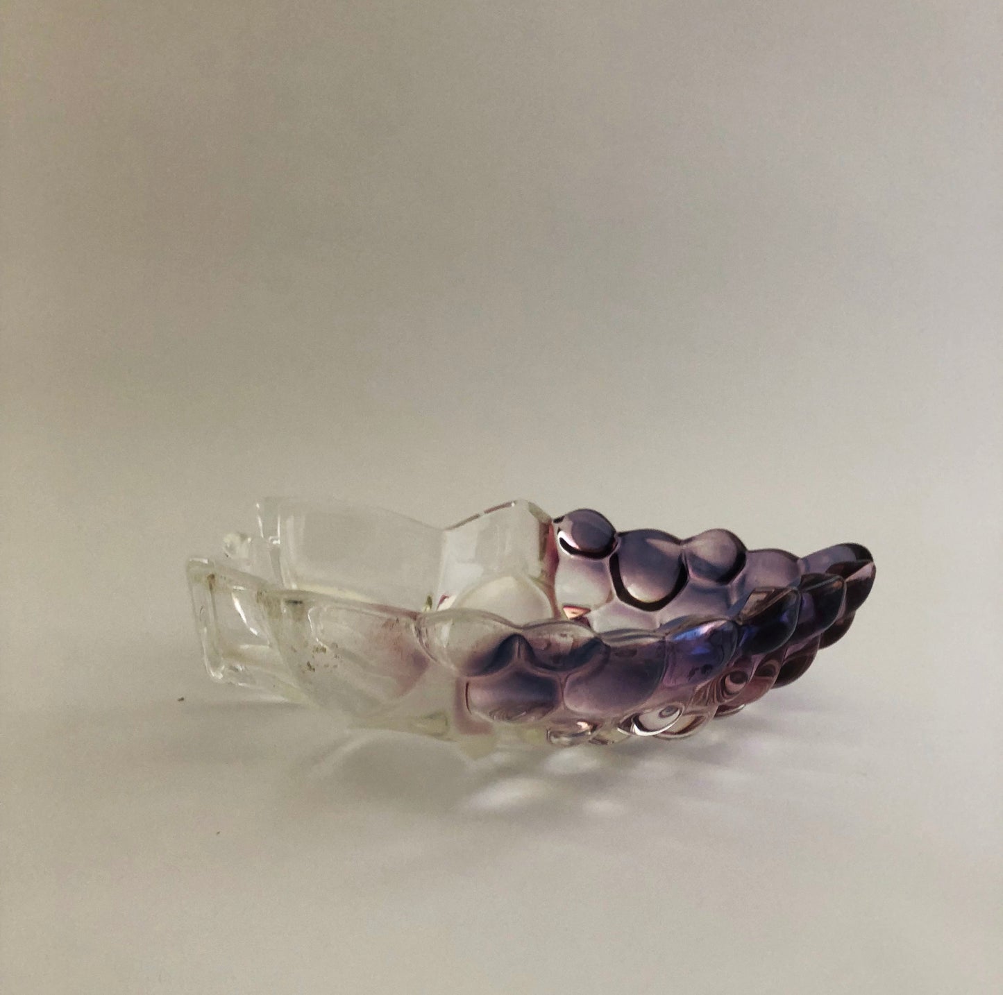 Vintage Walther Glass Grape Bowl