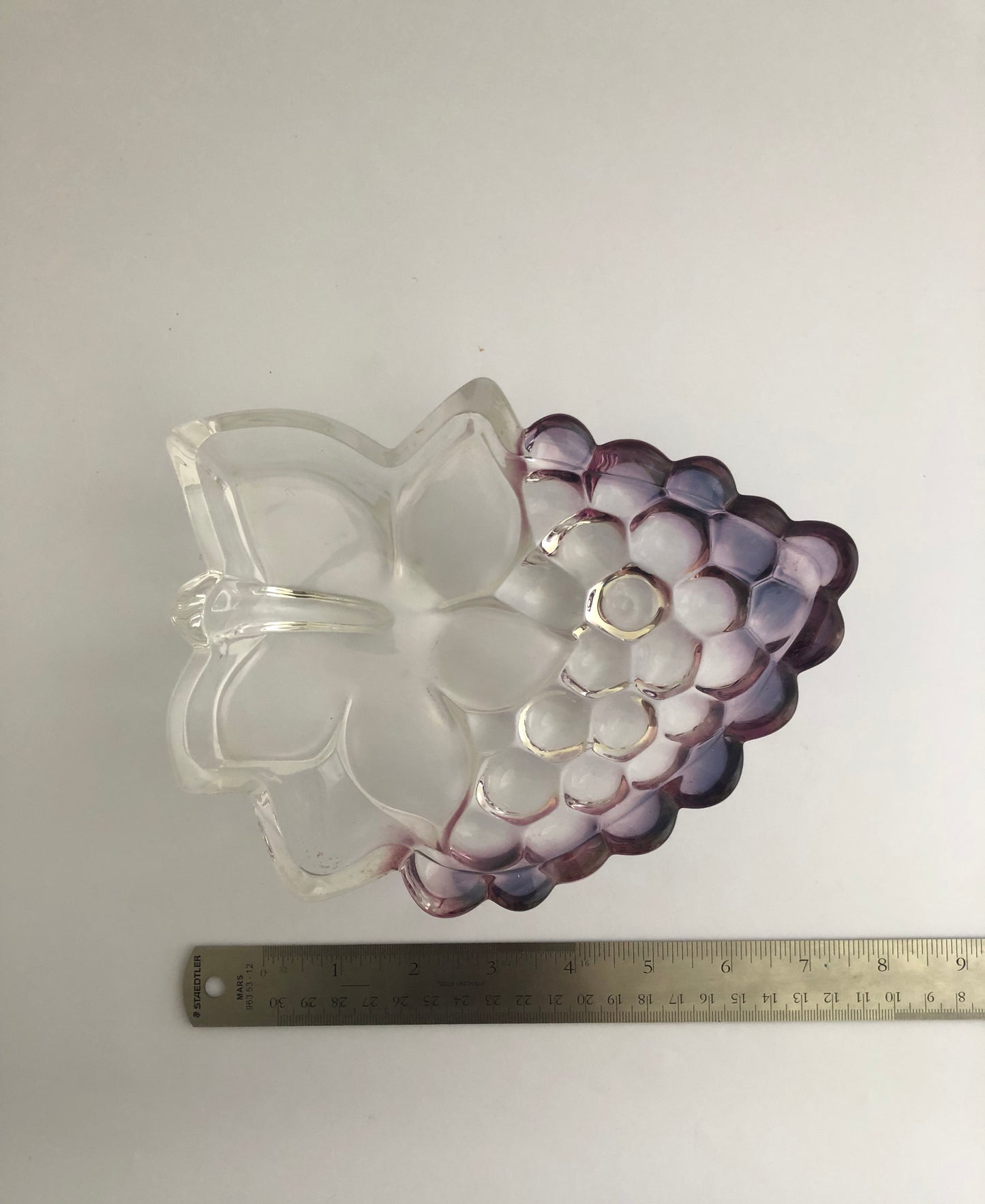Vintage Walther Glass Grape Bowl