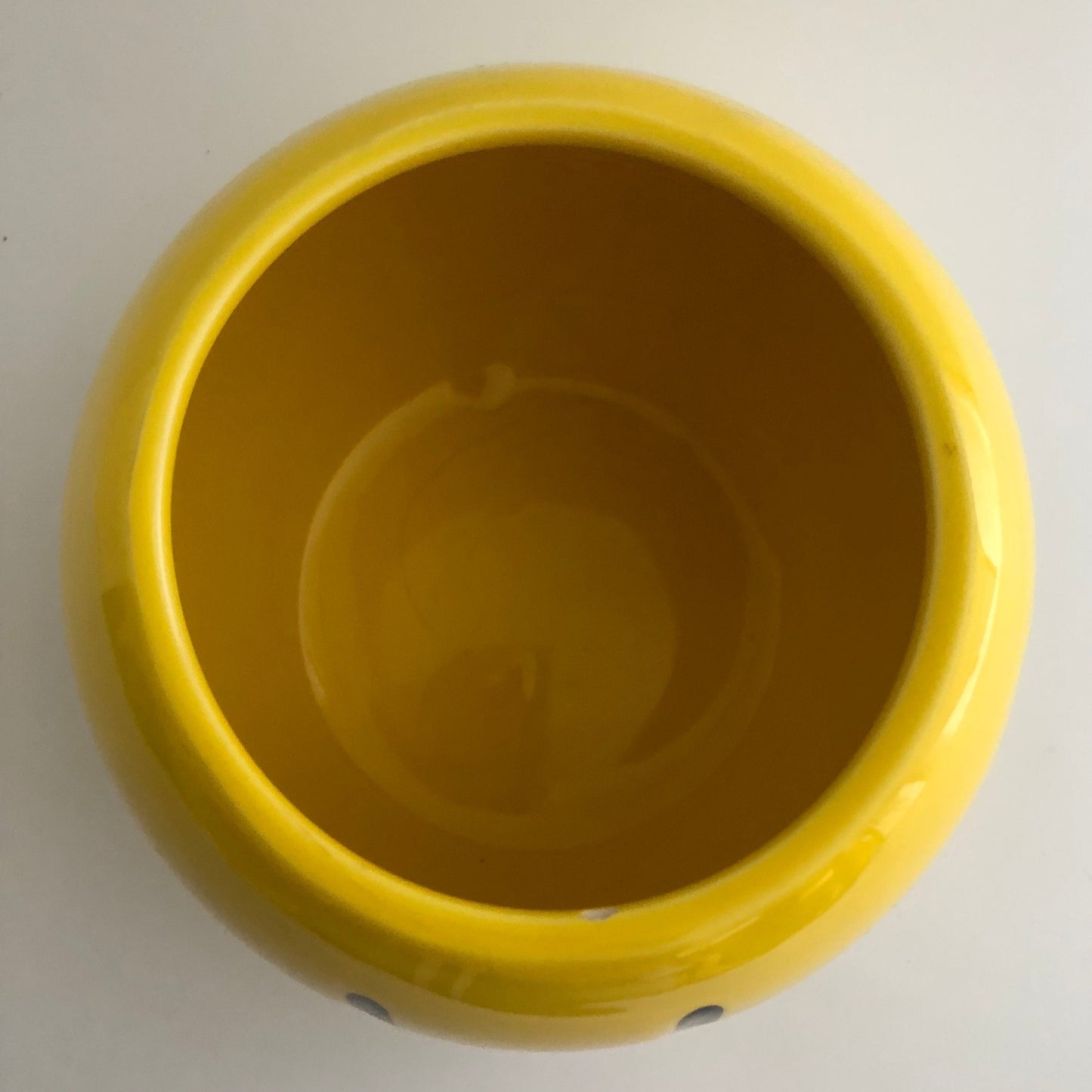 Smiley Face Ceramic Planter Vase