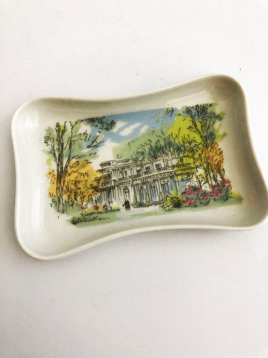 Trinket / Pin Dish by Pillivuyt Porcelain