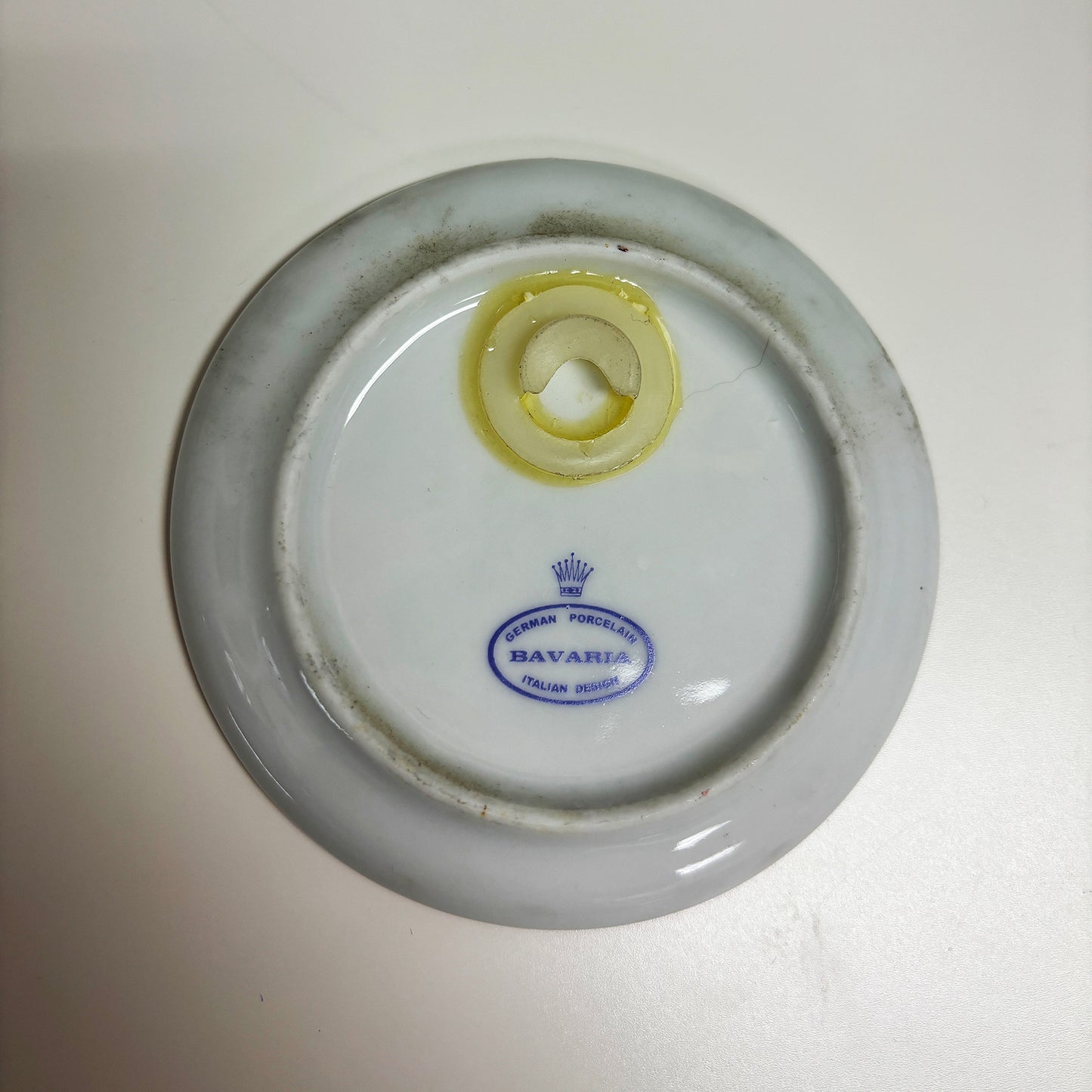 Item Description: 2-Inch Ceramic Plate with Rooster Design