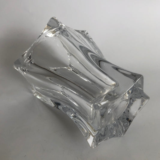 Twisted Star Glass Vase